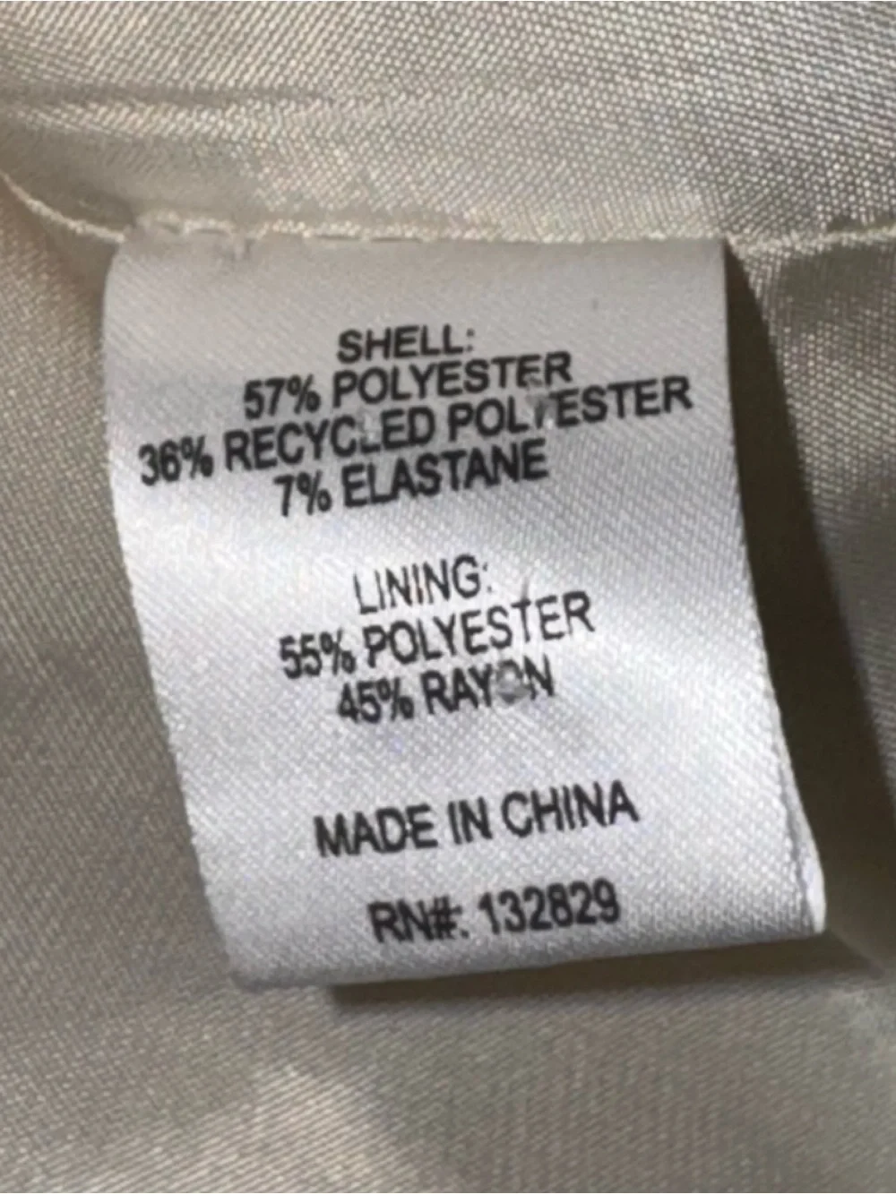 Helsa recycled twill